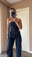 Lacivert Adeline Takım