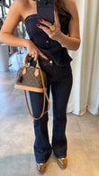Lacivert Arum Denim Takım