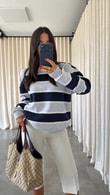 Lacivert Vincent Sweatshirt
