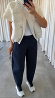 Lacivert Wavel Pantolon