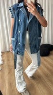 Orijinal marka Denim Yelek