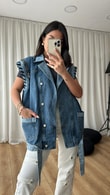 Orijinal marka Denim Yelek
