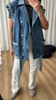 Orijinal marka Denim Yelek