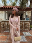 Pembe Malva Elbise 
