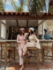Pembe Malva Elbise 