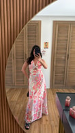 Pembe Niamey Elbise 