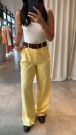 Sarı Laura Pantolon