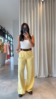 Sarı Laura Pantolon