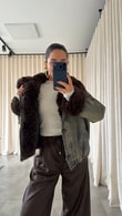 Silviu Denim Kürklü Mont