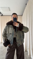 Silviu Denim Kürklü Mont