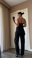Siyah Adeline Takım