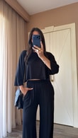 Siyah Alessia Takım