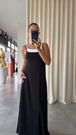 Siyah Carmen Elbise