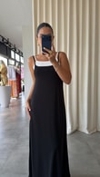 Siyah Carmen Elbise