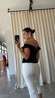 Siyah Cindy Bluz