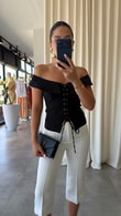 Siyah Cindy Bluz