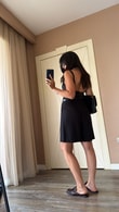 Siyah Dagmar Şort 