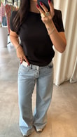 Siyah Dilvin Lucia T-shirt
