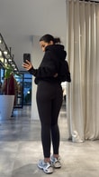 Siyah Edwina Tayt