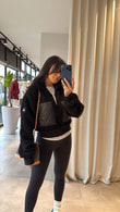 Siyah Elenor Mont