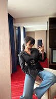 Siyah Estrella Gömlek