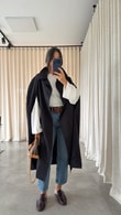 Siyah Haneul Trench
