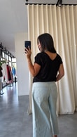 Siyah Jordi T-shirt