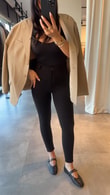 Siyah Lily Pantolon