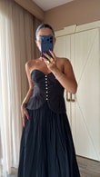 Siyah Pernille Büstiyer 