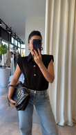 Siyah Rieng Bodysuit