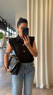 Siyah Rieng Bodysuit
