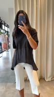 Siyah Roseau T-shirt