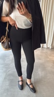 Siyah Taşlı Pantolon 