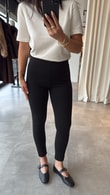 Siyah Taşlı Pantolon 
