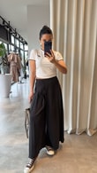 Siyah Tighina Pantolon