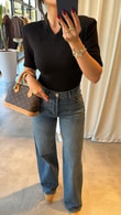 Siyah Vatkalı Çıtçıtlı Bodysuit