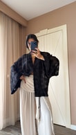 Siyah Yuè Kimono 