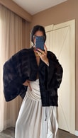 Siyah Yuè Kimono 