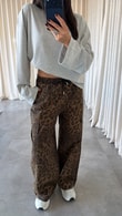 Vukan Leopar Pantolon