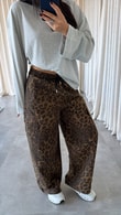 Vukan Leopar Pantolon