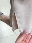 Adıgül Gizli Patlı Fularlı Kol Manşetli Tunik-ŞA1192 Taş