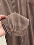 Akel Tek Cepli Gömleği Uzun Pantolonlu Takım-MF603 Vizon