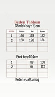Akibe Kendinden Desenli Vual Pantolonlu Takım-ML2138 Su Yeşili