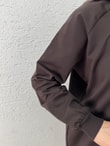 Akınay Baskı Ve Nakışlı Dikiş Detay Sweat-EU2683 Kahve