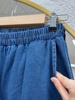 Alizeh Kangru Cepli Kapşonlu Pantolonlu Kot Takım-ML322 Kot Rengi