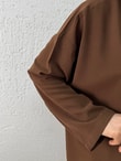 Almila Düğmeli Hırka-BN3541 Kahve