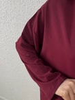 Almila Düğmeli Hırka-BN3541 Mürdüm