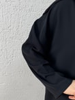 Almila Düğmeli Hırka-BN3541 Siyah