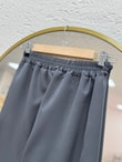 Asu Kuşaklı Bol Paça Pantolon-MT1445 Antrasit
