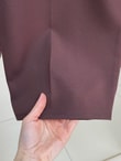 Asu Kuşaklı Bol Paça Pantolon-MT1445 Kahve